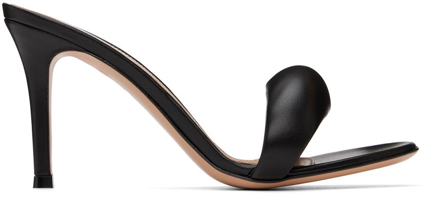 Superge in čevlji Gianvito Rossi Bijoux 85 Heeled Sandals Črna | G18550-85RIC-NAP