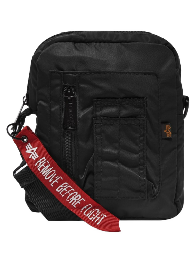 Torba za čez ramo Alpha Industries Crew Carry Bag Črna | 196924-03