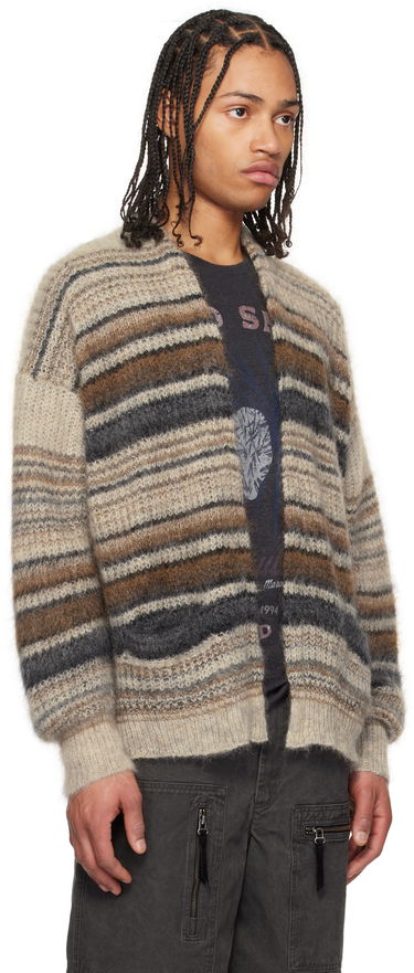 Pleteni pulover ISABEL MARANT Isabel Marant Danah Striped Open Cardigan Večbarvna | 25PCA0014HA-C1L09H, 4