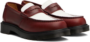 Superge in čevlji Dr. Martens Penton Two-Tone Leather Loafers Rdeča | 40635600, 3