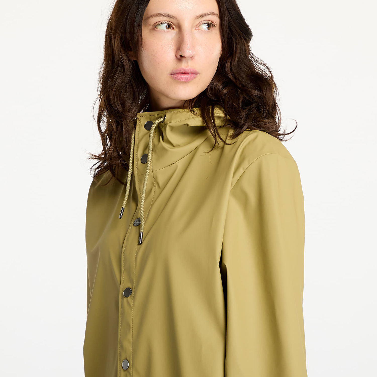 Parka Rains Long Jacket W3 UNISEX Khaki Zelena | 12020 44 Khaki, 1