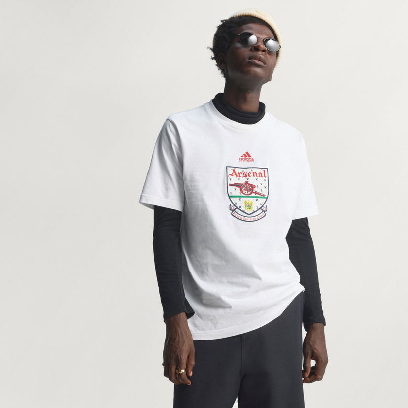 Majica adidas Performance Arsenal 92-94 T-Shirt Bela | JY8905