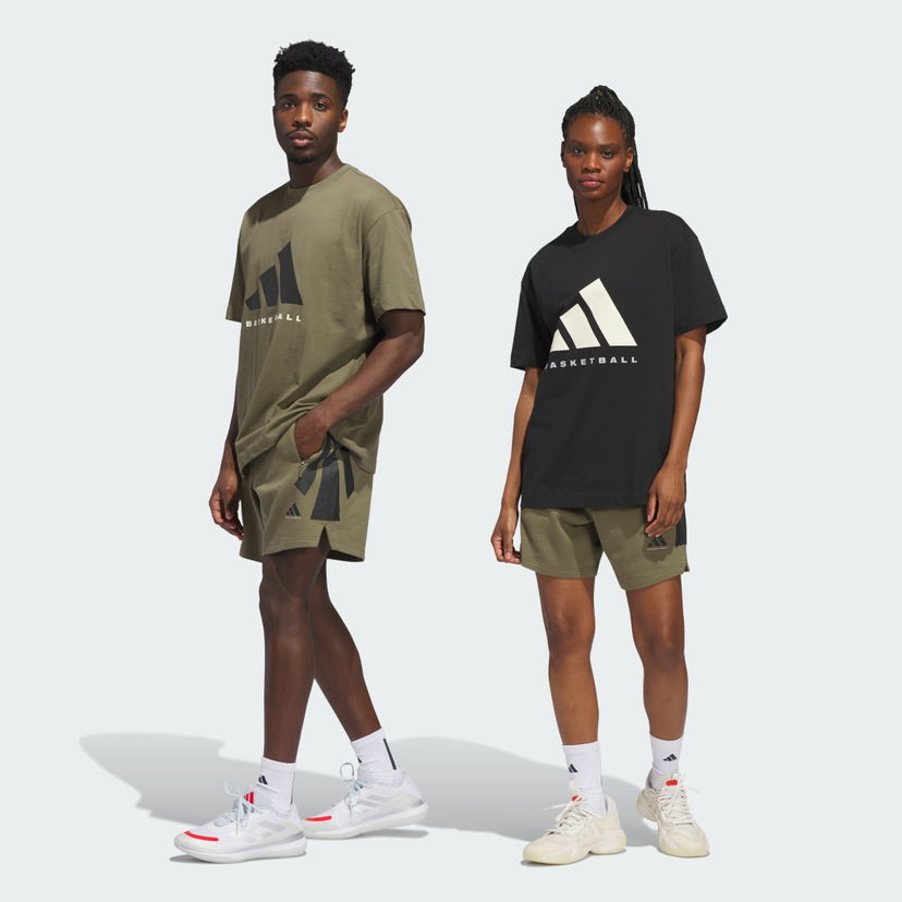 Kratke hlače adidas Performance Basketball Spacer Shorts Črna | JN3974