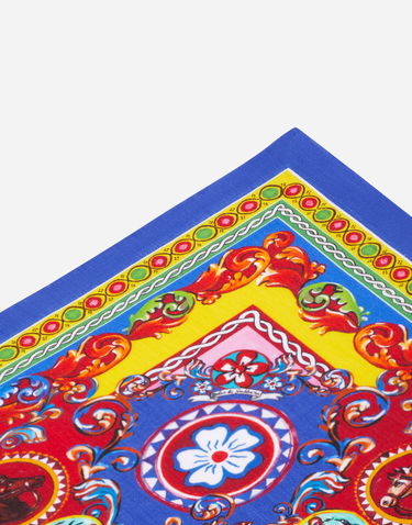 Home decor Dolce & Gabbana Set Of 2 Multicolor Linen Napkins Modra | TCGS05TCADNUC085, 1