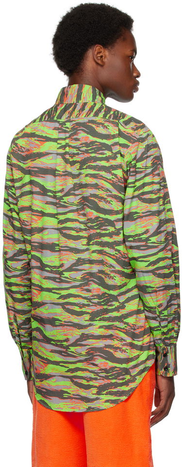 Srajce ERL Abstract Print Long Sleeve Shirt Zelena | ERL06B005, 2