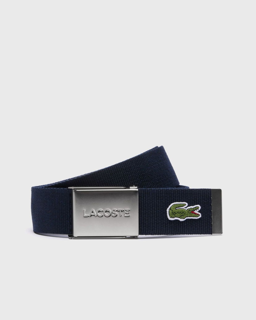 Pasovi Lacoste Lacoste 40 Woven Strap 110 CM Mornarica | RC2012-166