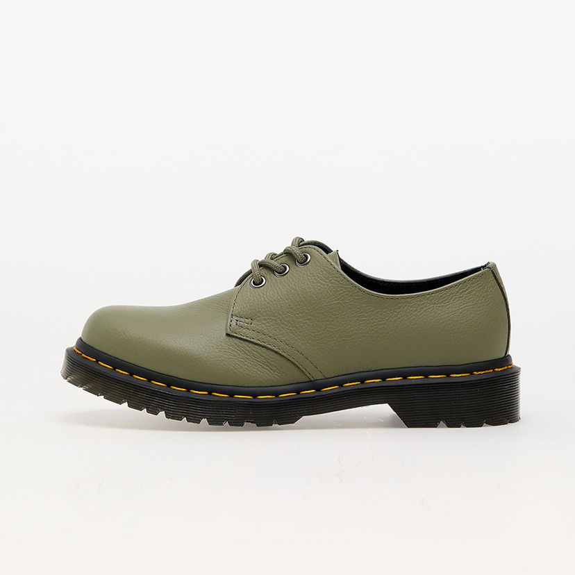 Superge in čevlji Dr. Martens 1461 Muted Olive Virginia W Zelena | DM31696357