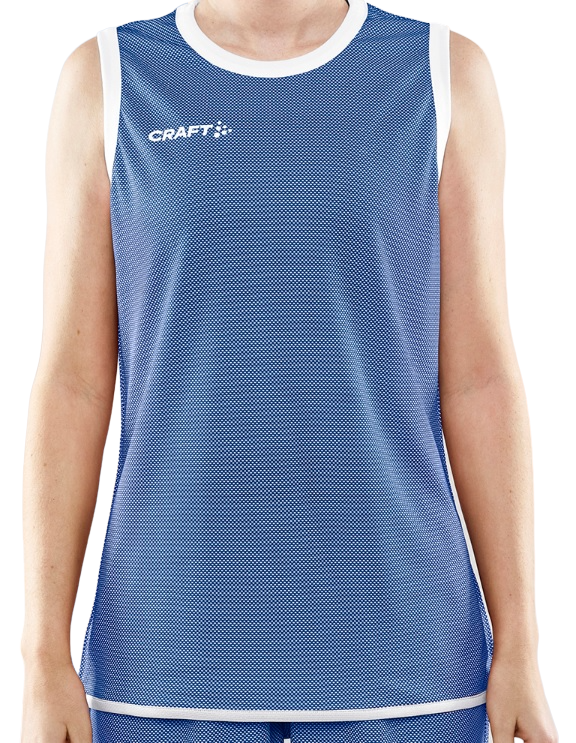 Majica brez rokavov Craft Reversible Basket Singlet Top Modra | 1911110-346900