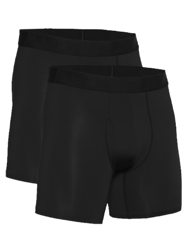 Boksarice Under Armour Tech Mesh 6in 2-pack Boxers Črna | 1363623-001