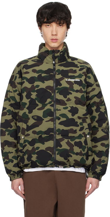 Jakna BAPE Camo Reversible Down Jacket Zelena | 001DNK801009M, 0