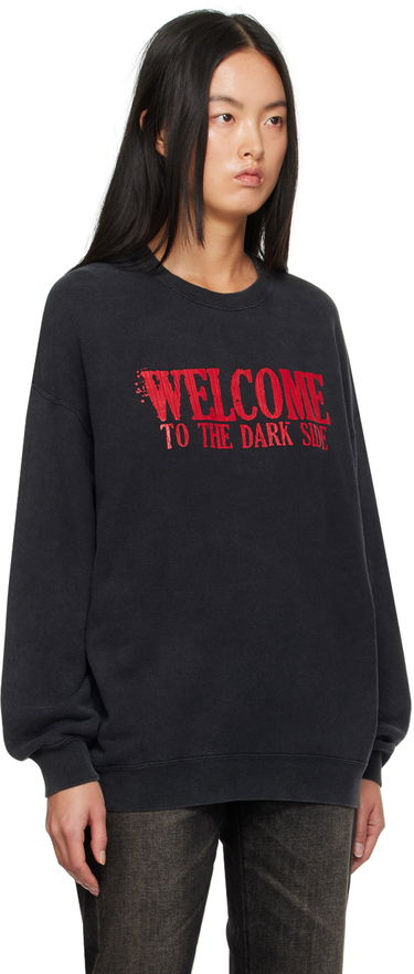Pulover R13 R13 'Welcome To The Dark Side' Sweatshirt Črna | R13WK004-K103C, 1