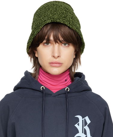 Pulover BY FAR Fuzzy Bucket Hat Zelena | 23CRROBMLGCHEN, 0