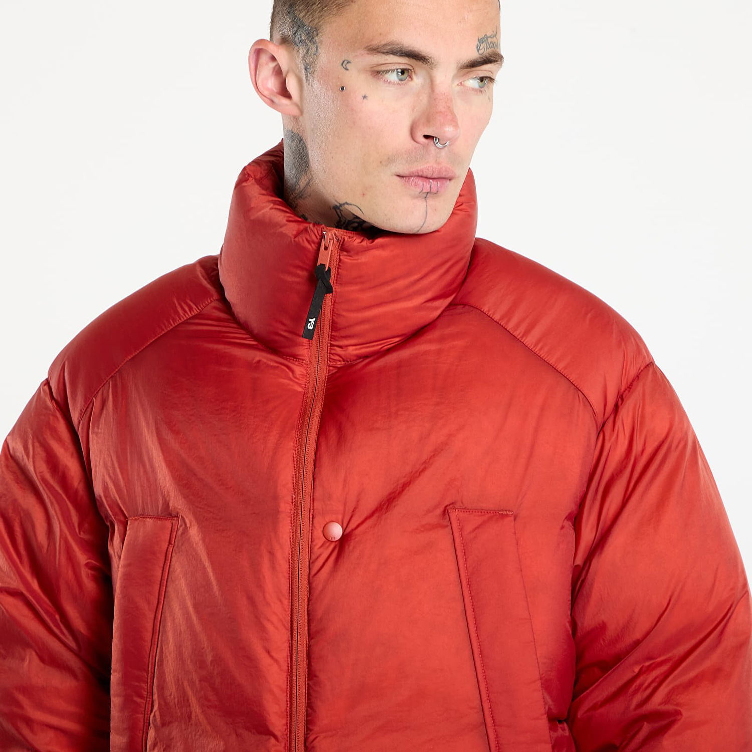Jakna Y-3 Puff Jacket Tribe Orange Oranžna | KA2360, 1