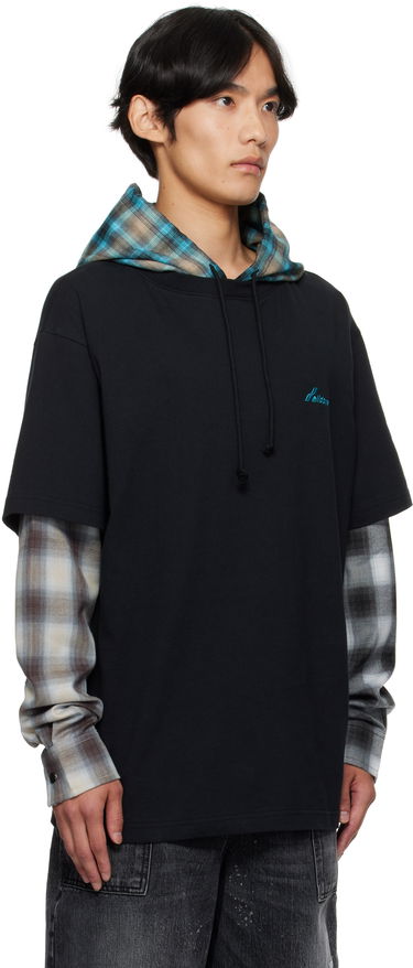 Majica We11done We11done Checkered Layered T-Shirt Črna | WD-TT2-25-783-U-BK, 1