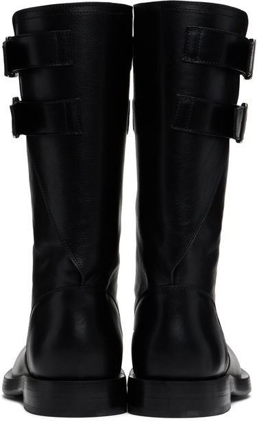 Oblačila Ann Demeulemeester Ann Demeulemeester Milan Soft Biker Boots Črna | 2402-M-R42-LT141-099, 1