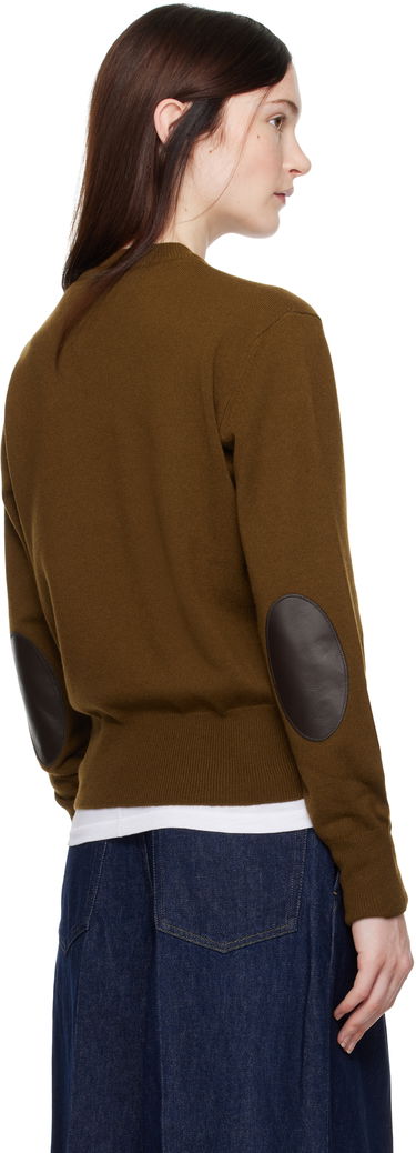 Pleteni pulover A.P.C. Anastasia Barbieri Edition Lucia Crewneck Sweater Rjava | WSABB-F23397, 2