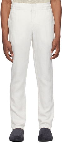 Relaxed-Fit Linen Trousers