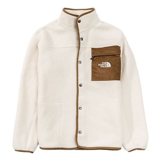 Pleteni pulover The North Face Fleece Winter Jacket Bela | 4NB8-11P