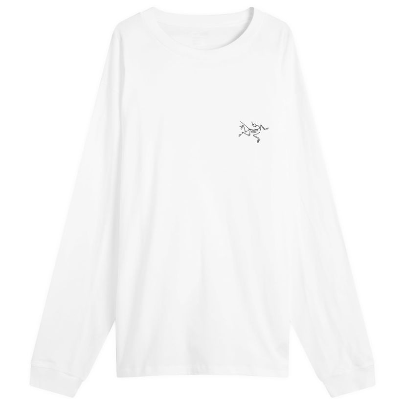 Majica Arcteryx Kragg Cotton Long Sleeve T-Shirt, Size XX-Large Bela | X000009714-021939