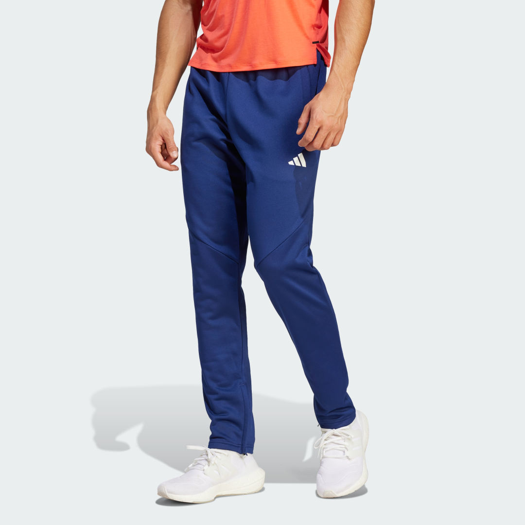 Trenirka adidas Performance Training Tapered Joggers Modra | IM1764, 1