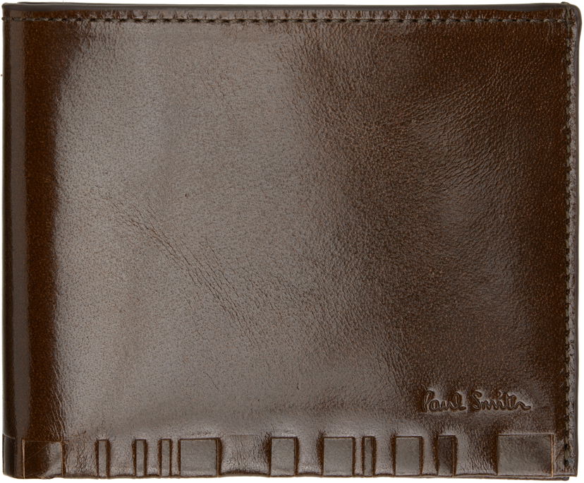 Denarnica Paul Smith Paul Smith Leather Shadow Stripe Billfold Wallet Rjava | M1A-8112-PSTFOE