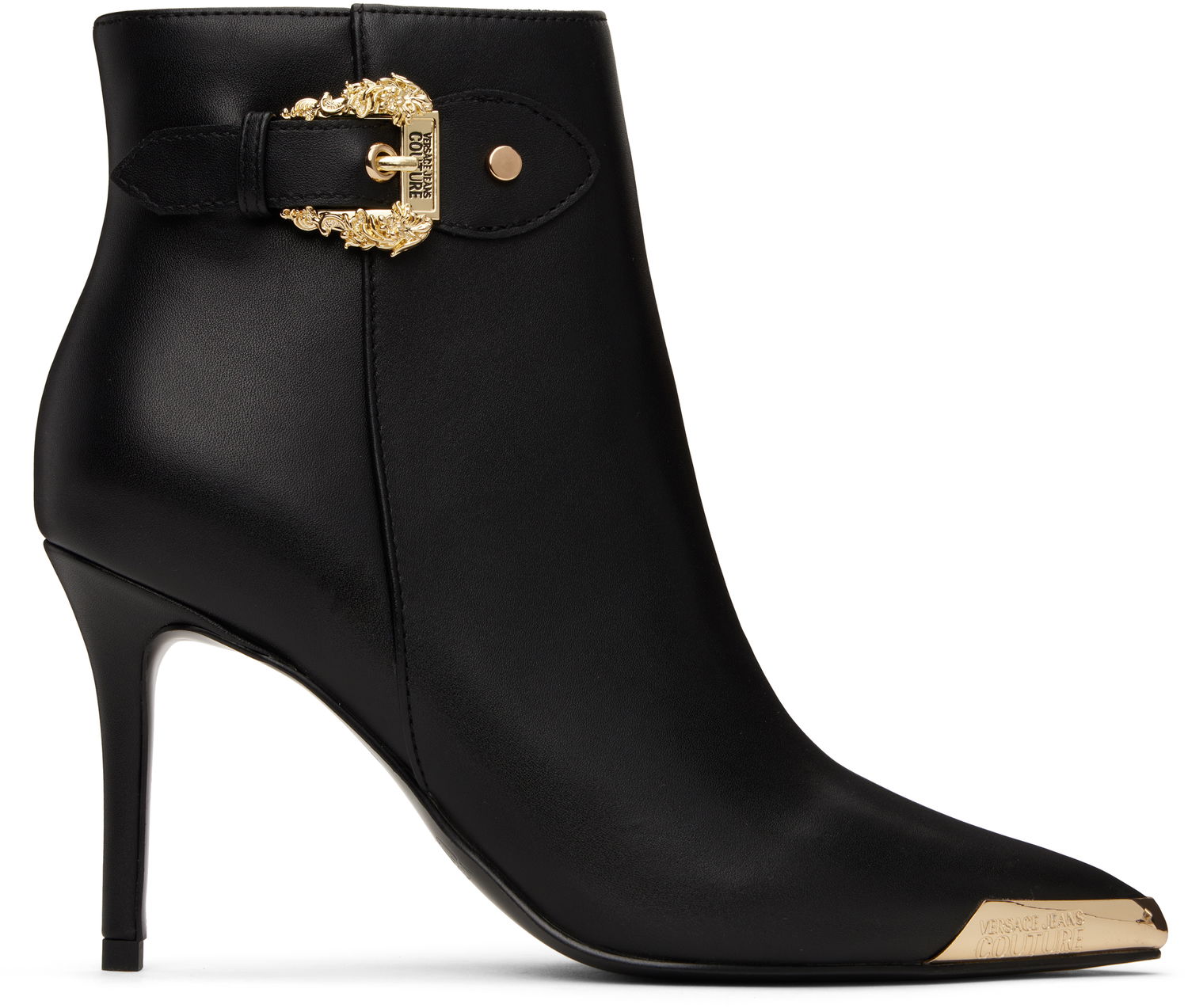 Kavbojke Versace Versace Jeans Couture Scarlett Ankle Boots Črna | E77VA3S57_E71570, 0