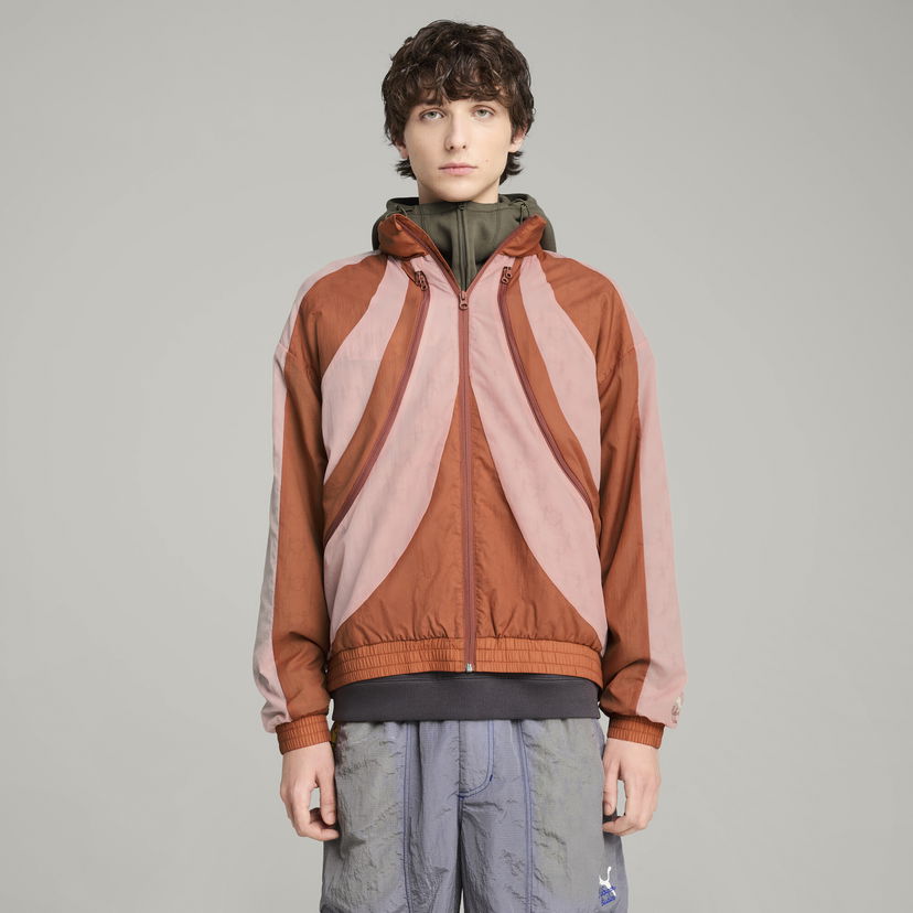 Vetrovka Puma KIDSUPER Windbreaker Jacket Oranžna | 629509_18