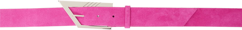 Pasovi The Attico Attico Suede Belt Roza | 231WKE10 L007