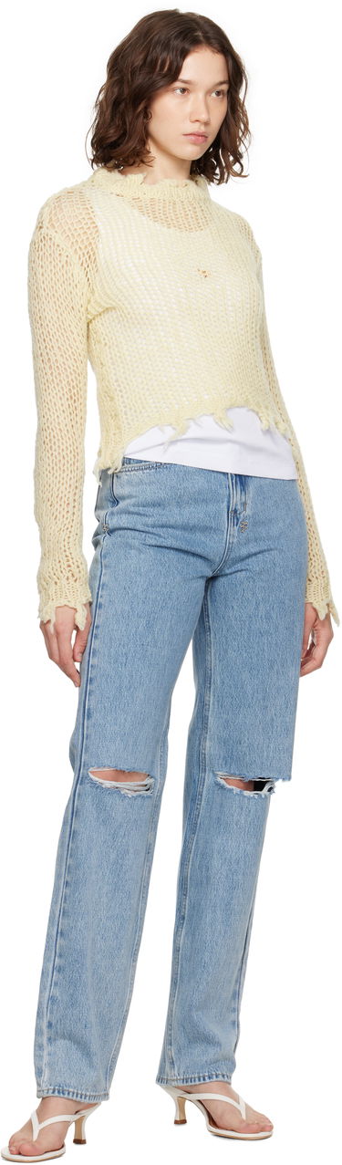 Kavbojke Ksubi Playback Authentik Trashed Denim Jeans Modra | WCO23DJ002, 3