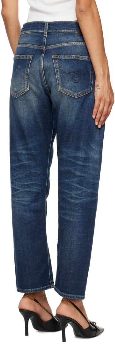 Kavbojke R13 R13 Crossover Jeans Modra | R13W2048-D144C, 2