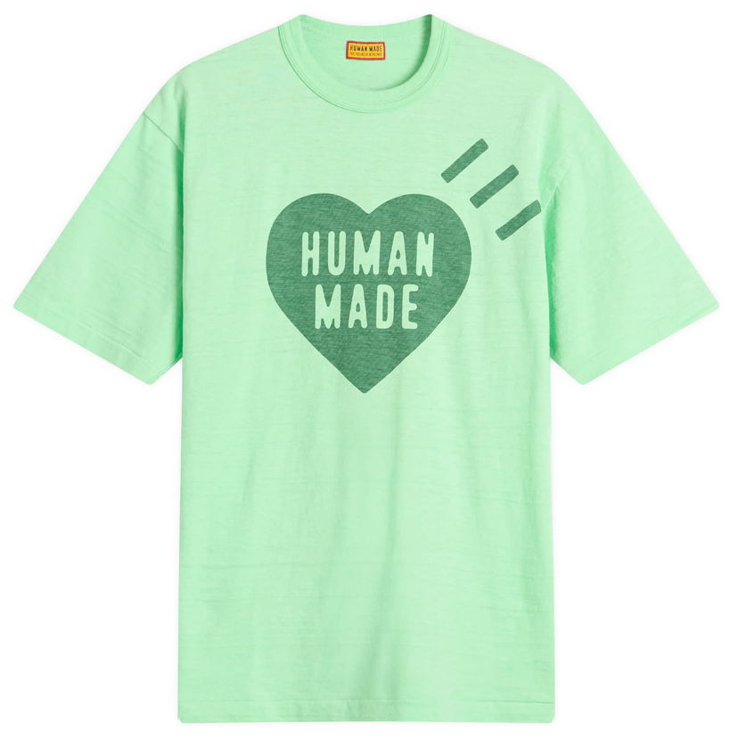 Majica Human Made Human Made Garment Dyed Heart T-Shirt, Size Large Zelena | HM29CS033-GRN