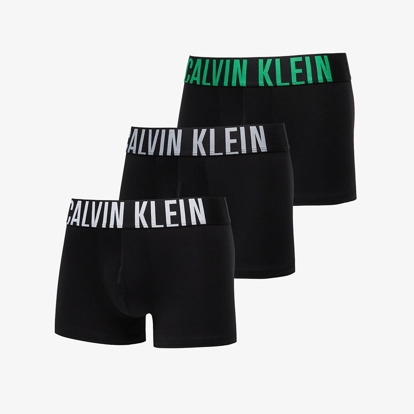 Boksarice CALVIN KLEIN Intense Power Microfiber Stretch Trunk 3-Pack Black Črna | 000NB3775A VPA