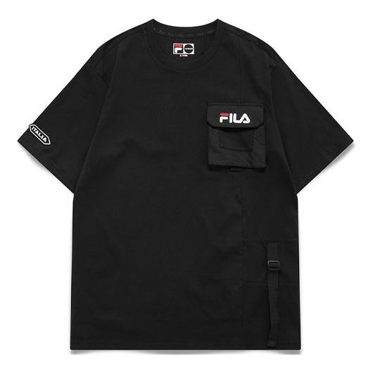 Majica FILA Fusion Multiple Pockets Short Sleeve T-Shirt Črna | T11M123106F-BK