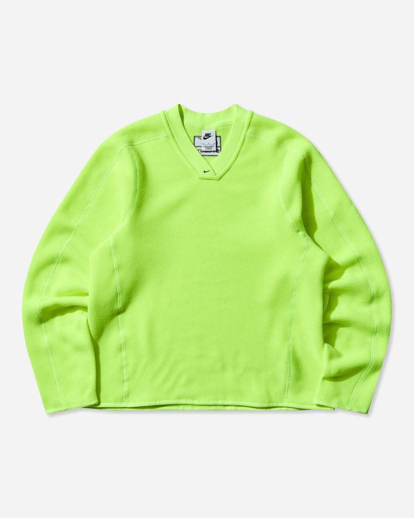 Pleteni pulover Nike Thermal Pullover Zelena | HQ8528-702