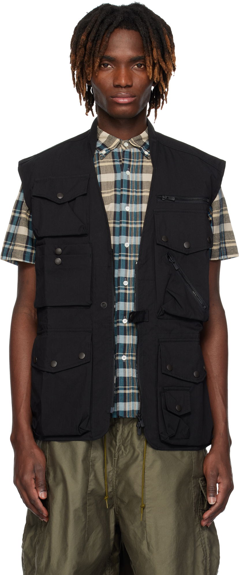 Telovnik Needles Needles Field Vest Črna | QV138