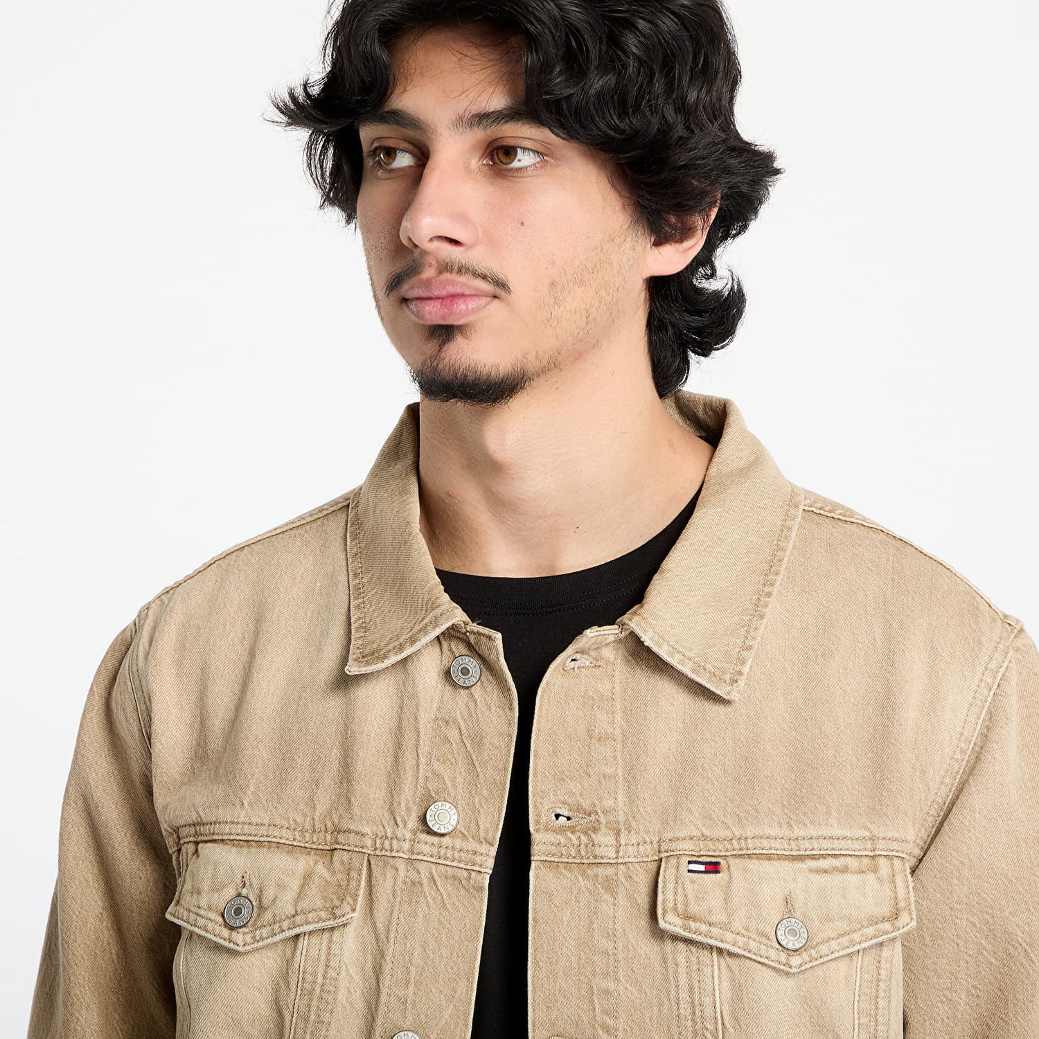 Jakna Tommy Hilfiger Tommy Jeans Ryan Regular Trucker Denim Jacket Bež | DM0DM21857 1CE, 1