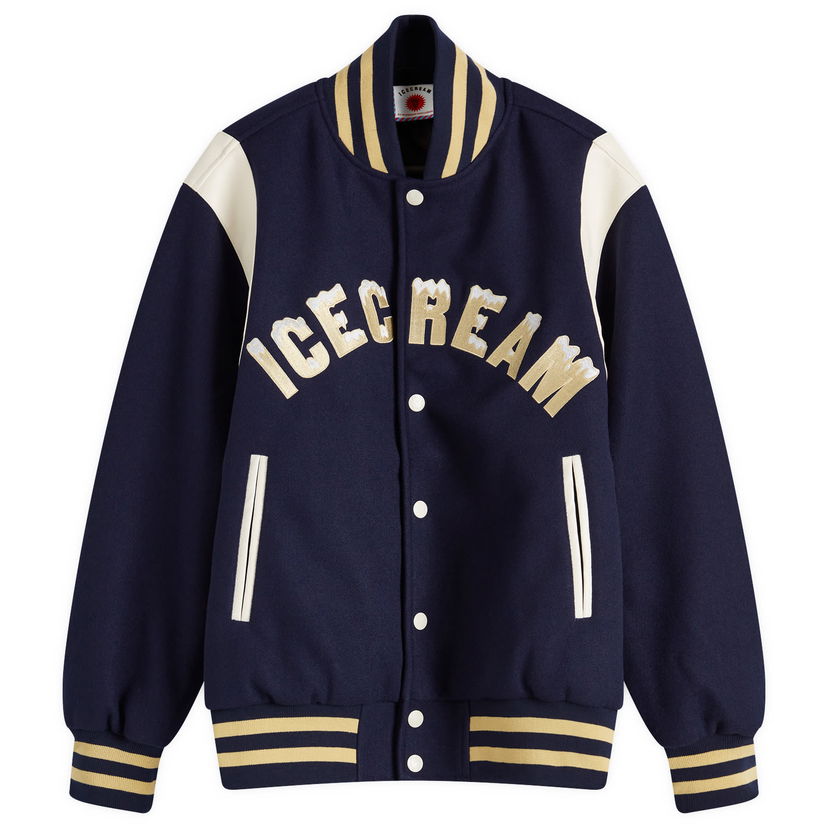 Bomber jakna BBC IceCream Drippy Varsity Jacket, Size Medium Mornarica | IC24301-NY