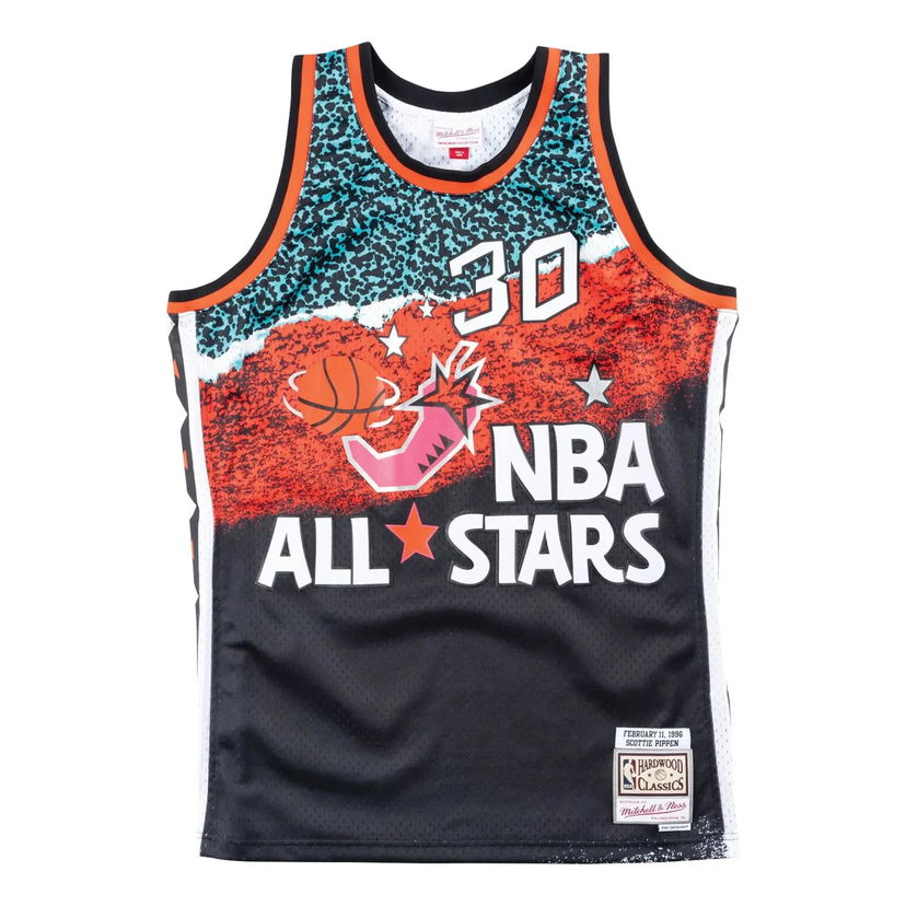 Majica brez rokavov Mitchell & Ness NBA All Star 1996 East Swingman Jersey Črna | SMJYNG18273-ASEBLCK96SPI