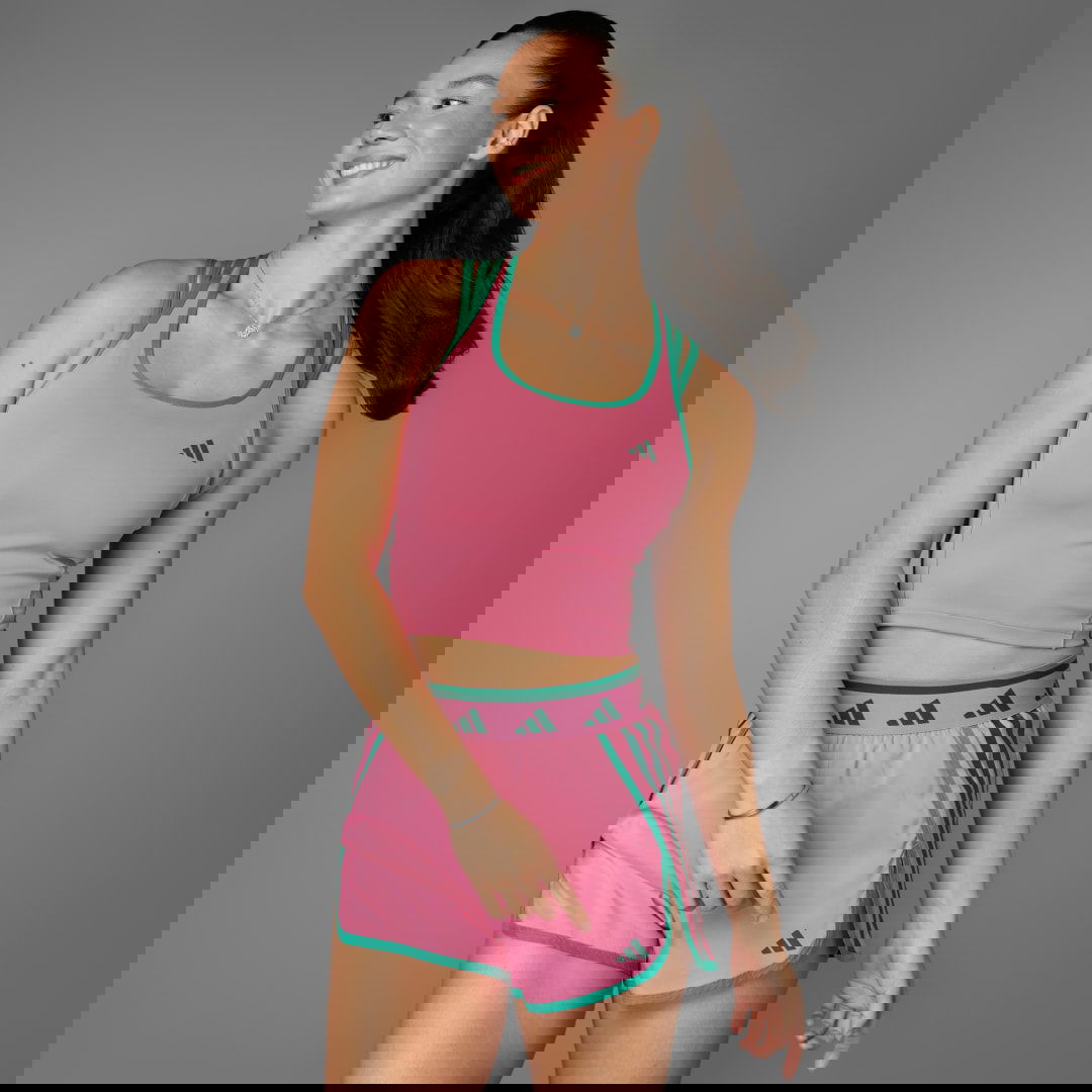 Kratke hlače adidas Performance Hyperglam Color Pop Tank Top Roza | JE8810, 0