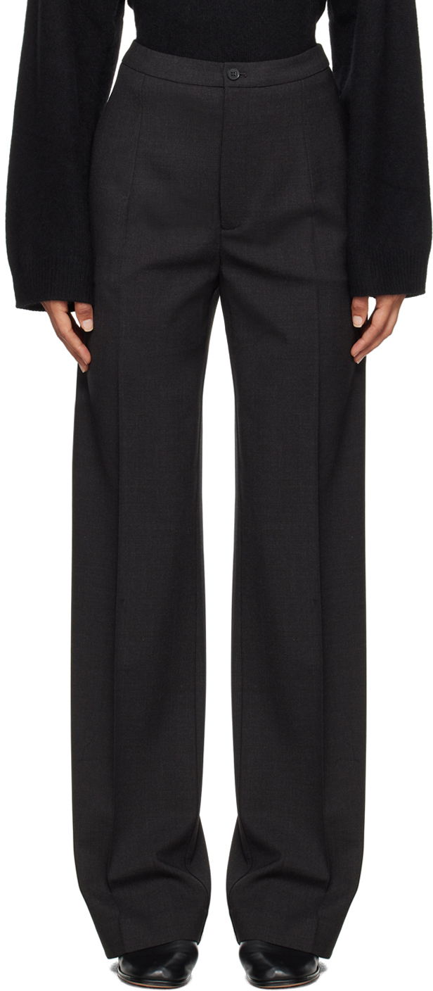 Hlače Loulou de Saison Loulou de Saison Vys Trousers Črna | VYS