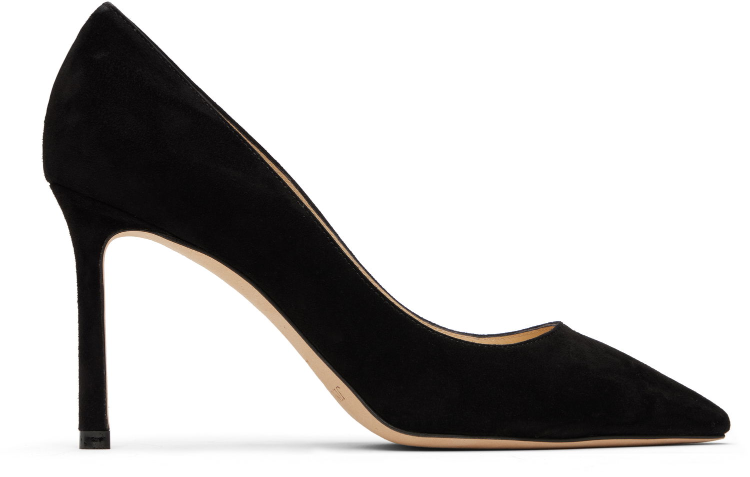Superge in čevlji Jimmy Choo Jimmy Choo Romy 85 Suede Heels Črna | ROMY 85 SUEDE, 0