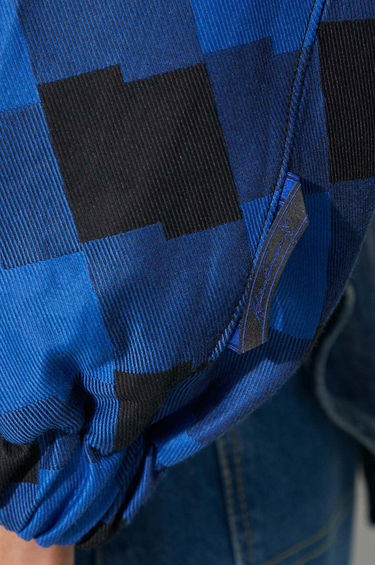 Bomber jakna ADER ERROR Tenit Checkered Jacket Modra | BMADFWJK1001, 6