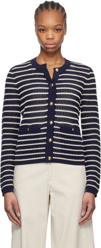 rag & bone Viola Stripe Cardigan