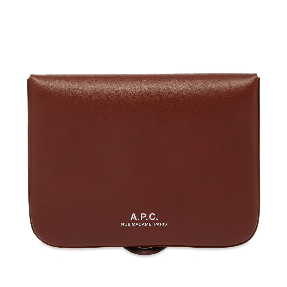 Denarnica A.P.C. Josh Wallet Bordo | PXAWV-H63176-CAD, 0