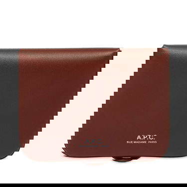 Denarnica A.P.C. Josh Wallet Bordo | PXAWV-H63176-CAD, 0