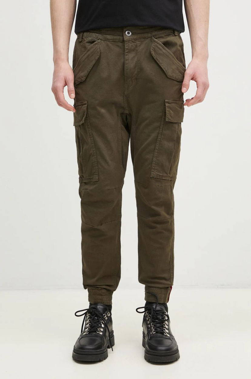 Cargo hlače Alpha Industries Cargo Pants Zelena | 188201.413