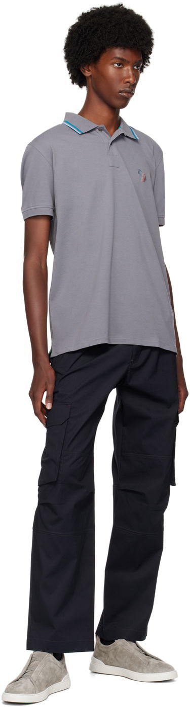 Polo majica Paul Smith PS Paul Smith Zebra Polo Siva | M2R-151LE-N21511-74, 3