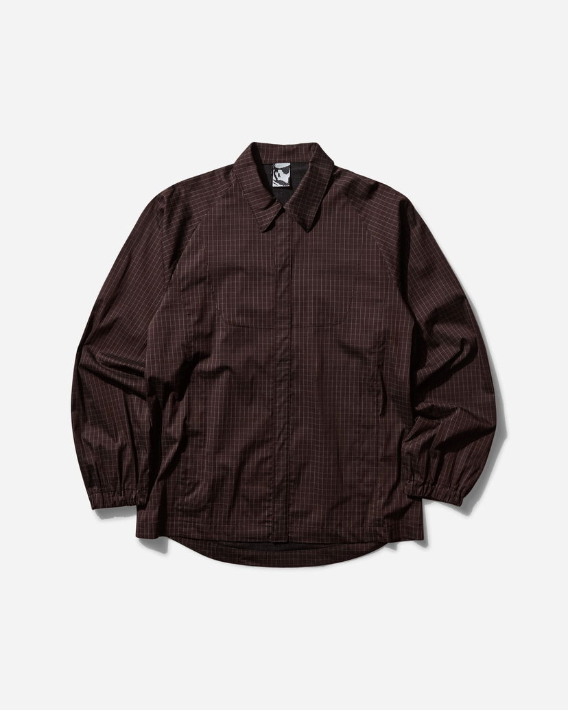 Srajce GR10K Bilitis Check Shirt Rjava | BG121140DH 34