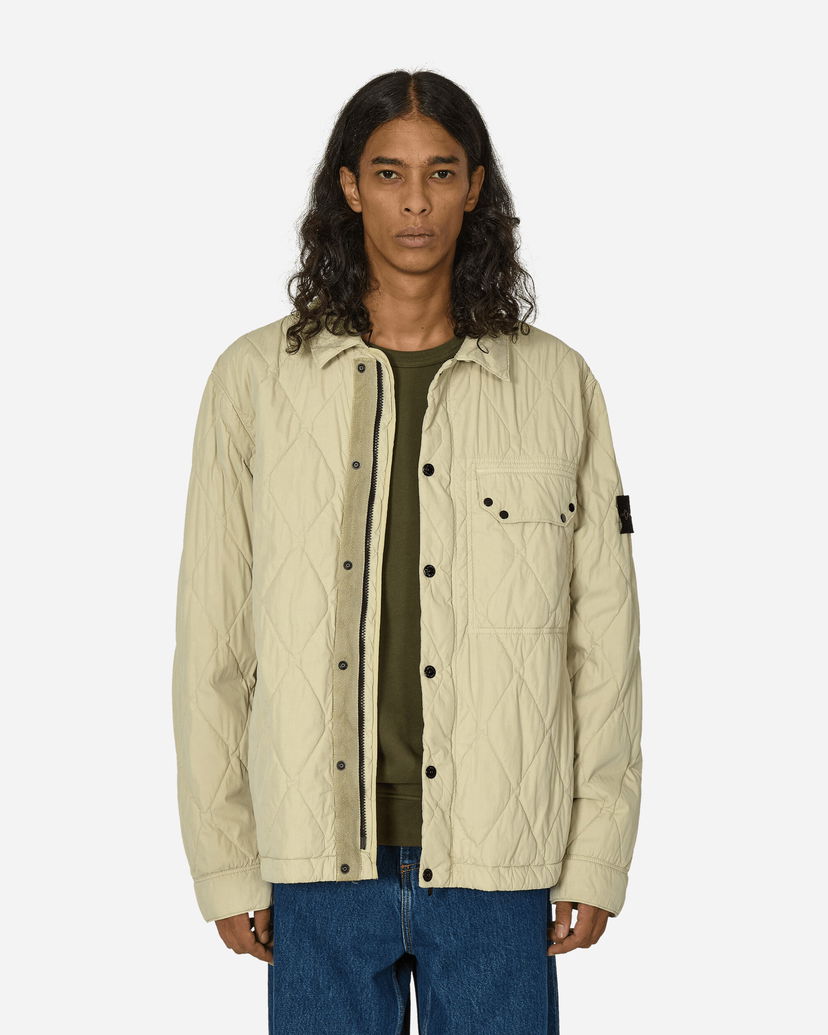 Jakna Stone Island 50 Fili Quilted-TC Jacket Plaster Rumena | 8115Q0633 V0097