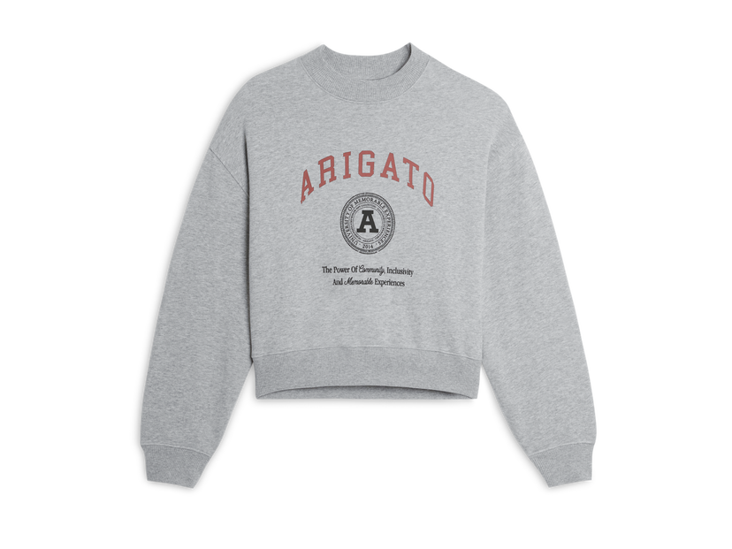 Pulover AXEL ARIGATO University Sweatshirt Siva | A2314002